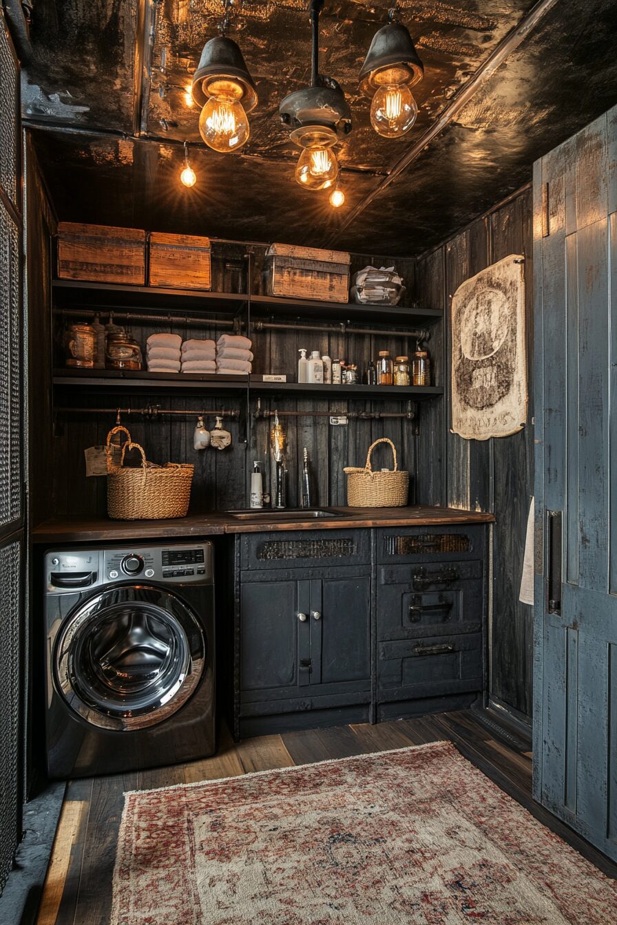Western Gothic Laundry Room | Learn California