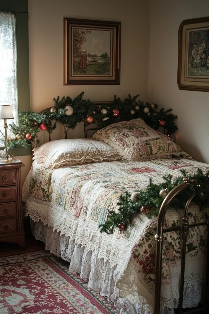 Inviting Guest Room Holiday Decor