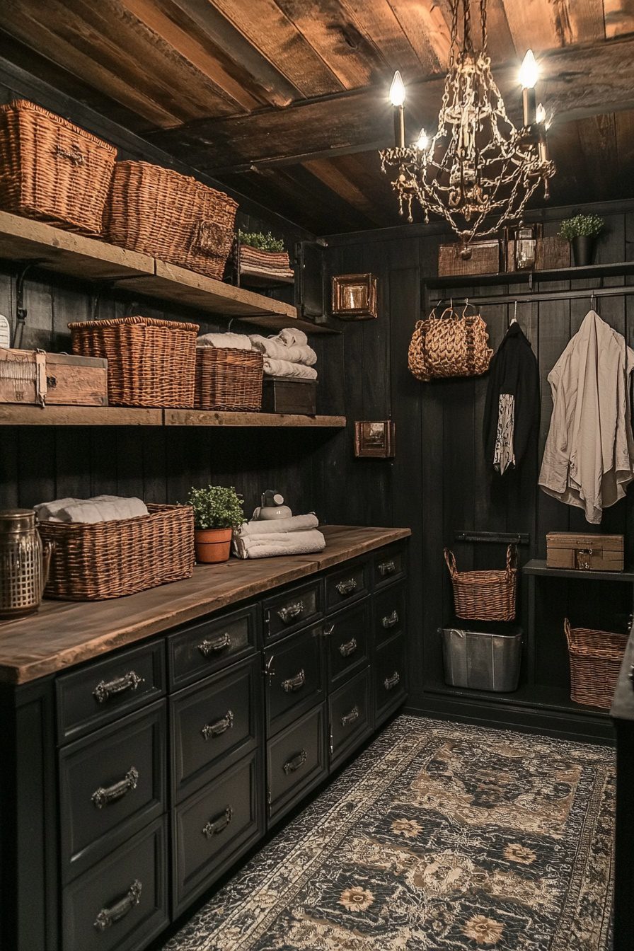 Western Gothic Laundry Room | Learn California