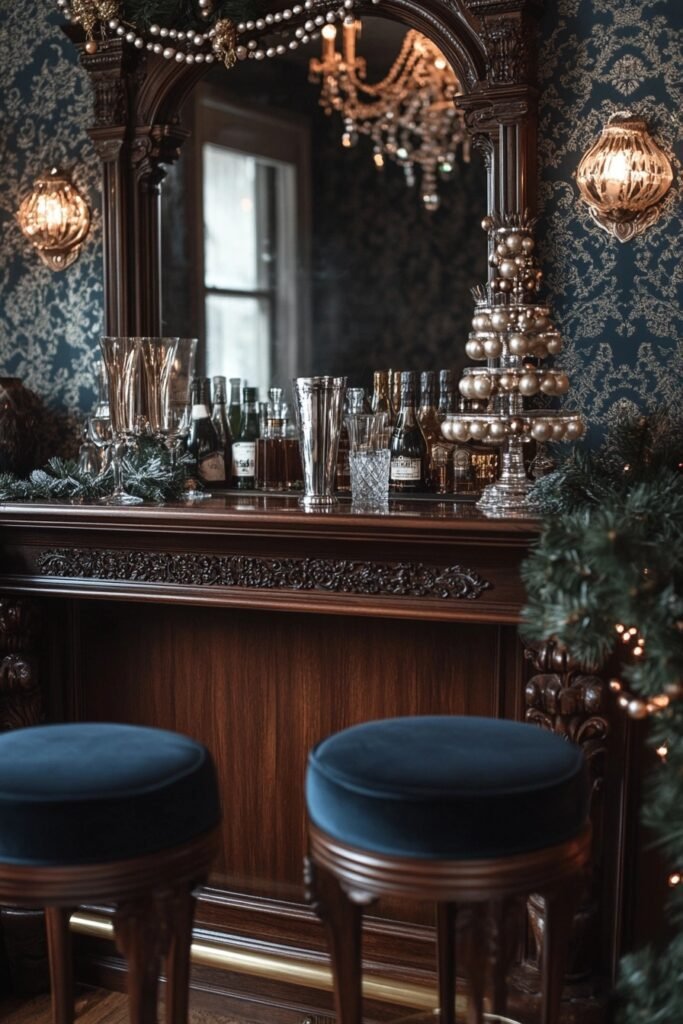 Jazz-Era Christmas Bar