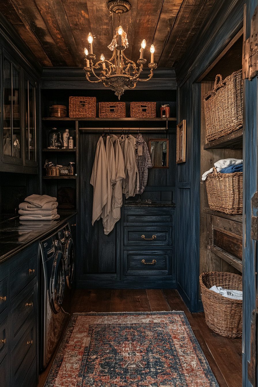 Western Gothic Laundry Room | Learn California