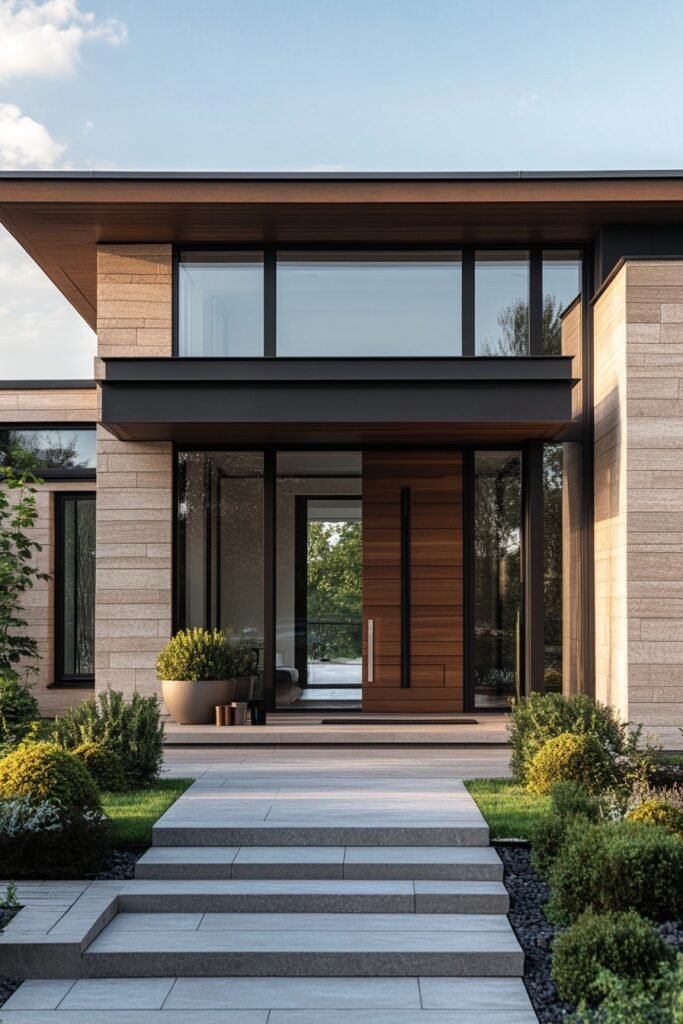 Modern Minimalist Porches