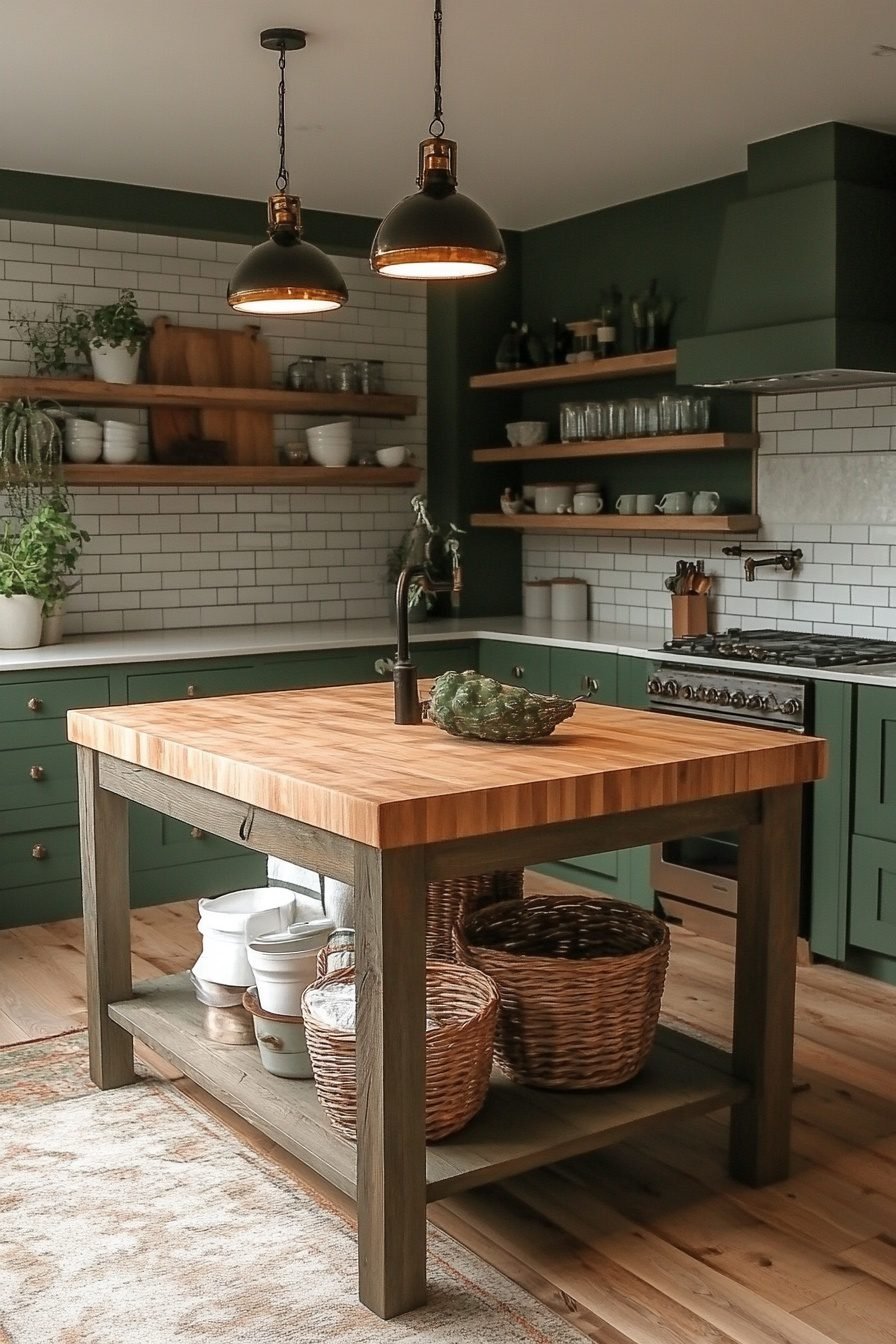 29 Earthy Kitchen Ideas To Incorporate Wood, Stone, And Natural Tones ...