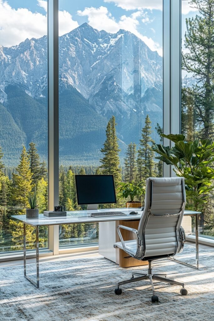 Mountain View Minimal Office