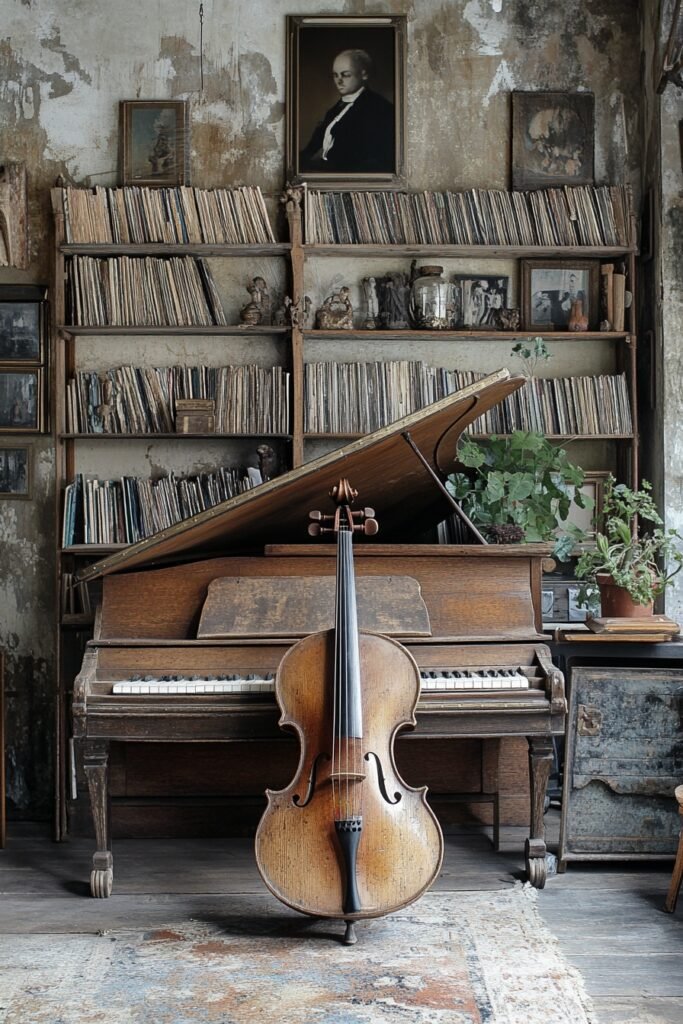 Music Room with Artisanal Auras