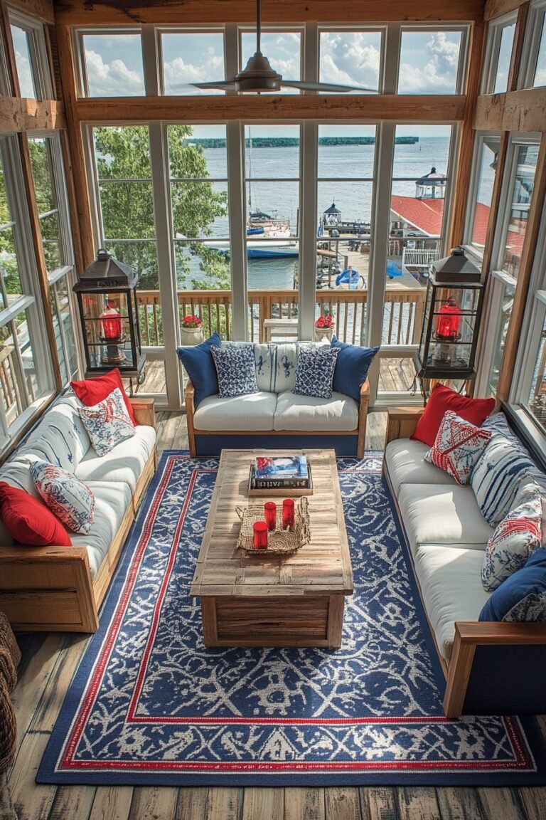 29 Beach Lounge Room Ideas To Make Your Home Feel Like A Beach Retreat ...