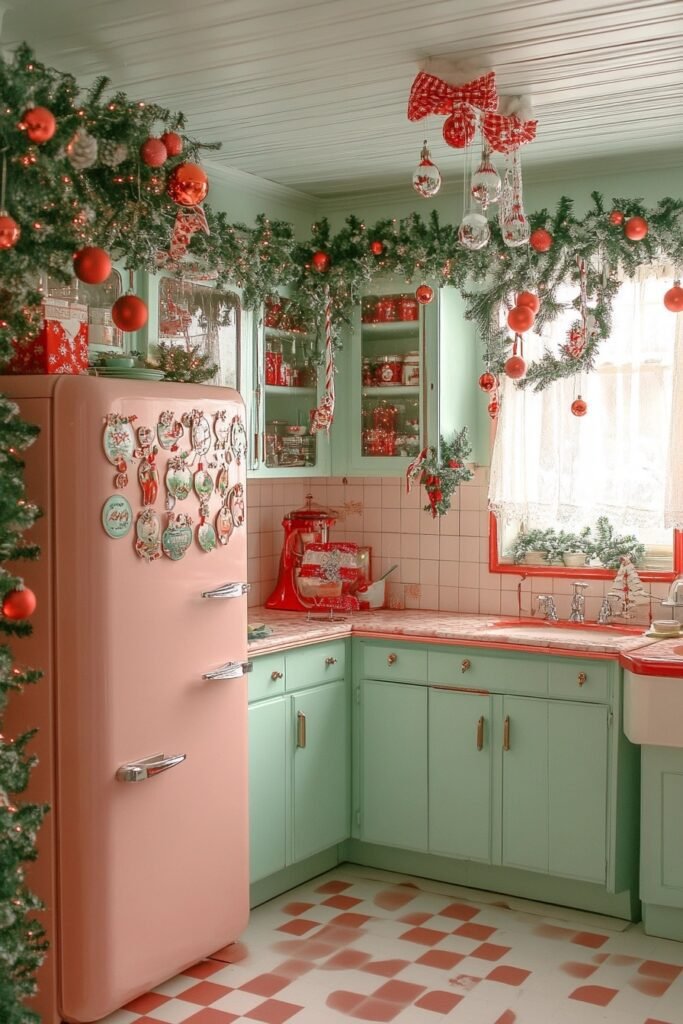 Nostalgic Holiday Kitchen