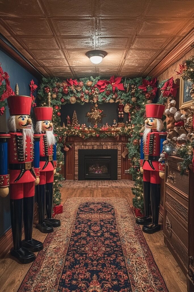 Nutcracker-Themed Basement