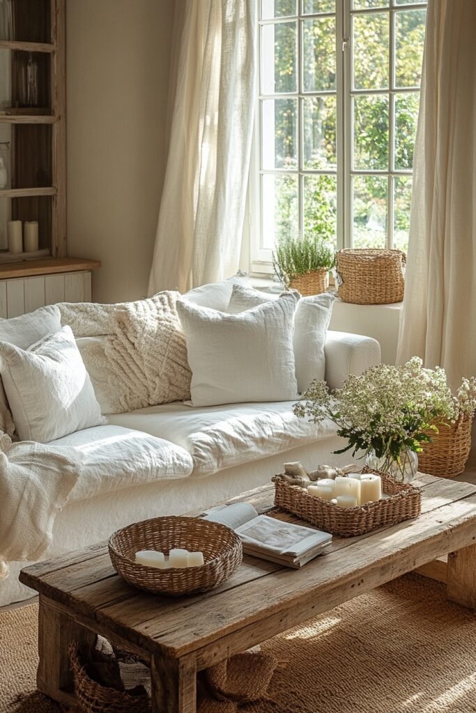 Pastel Toned Farmhouse Decor