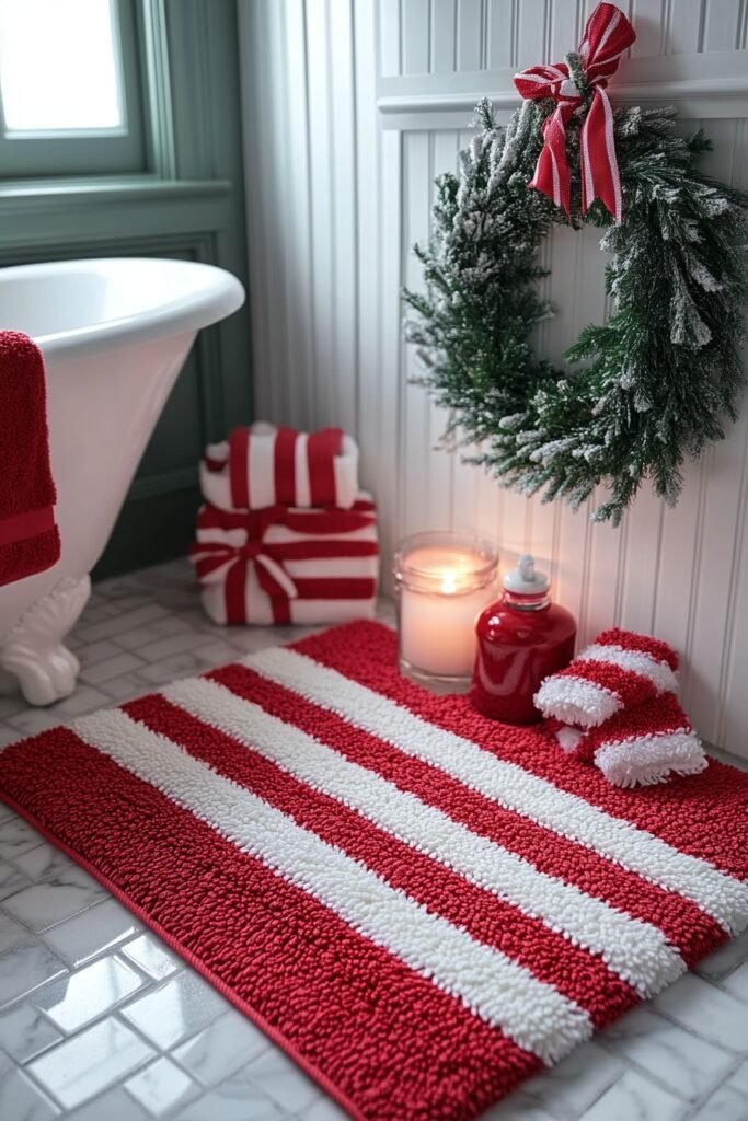 Peppermint Stick Bathroom