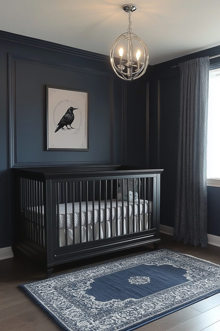 29 Western Gothic Nursery Ideas To Blend Gothic Flair With Comfort ...