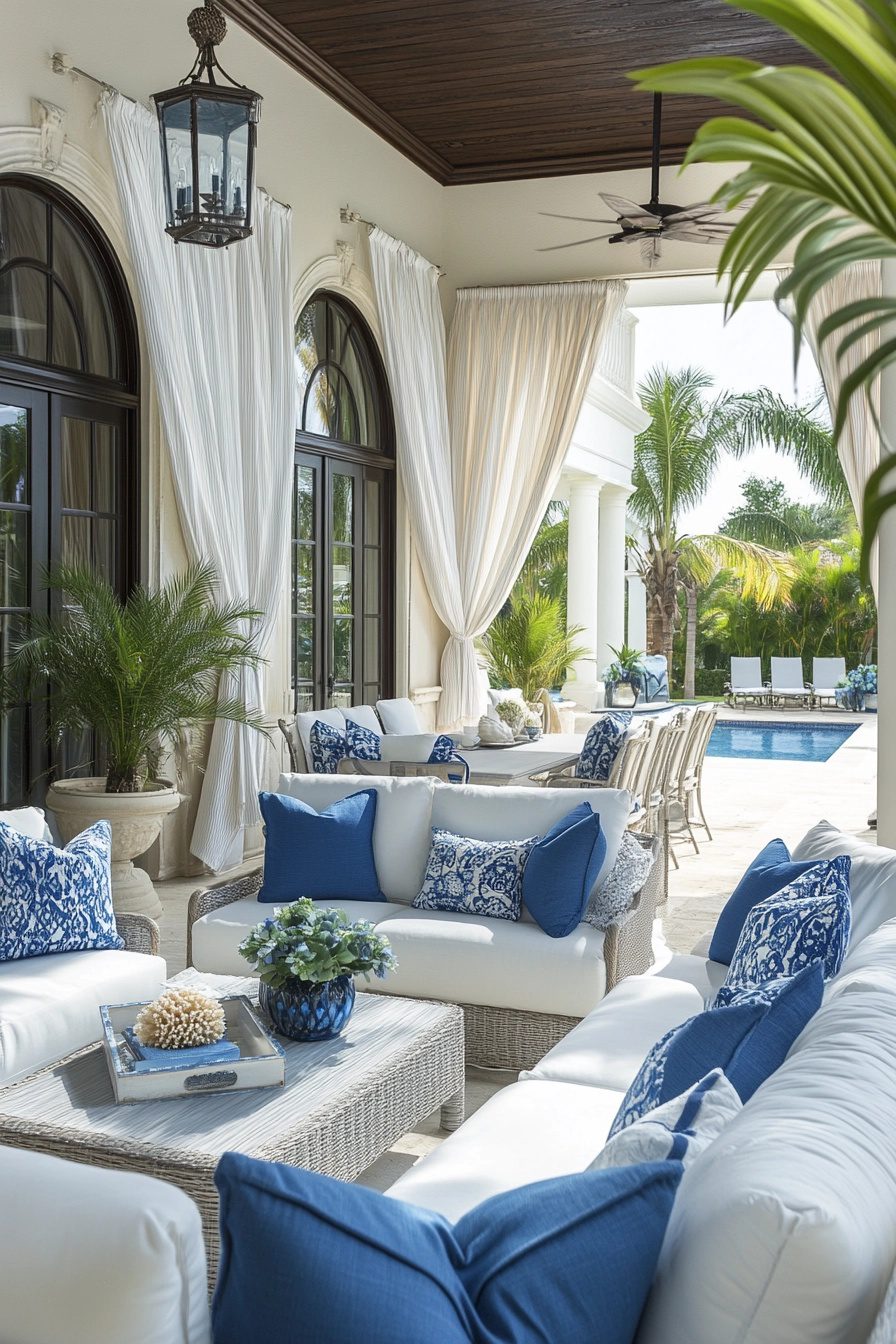 Coastal Preppy Interior | Learn California