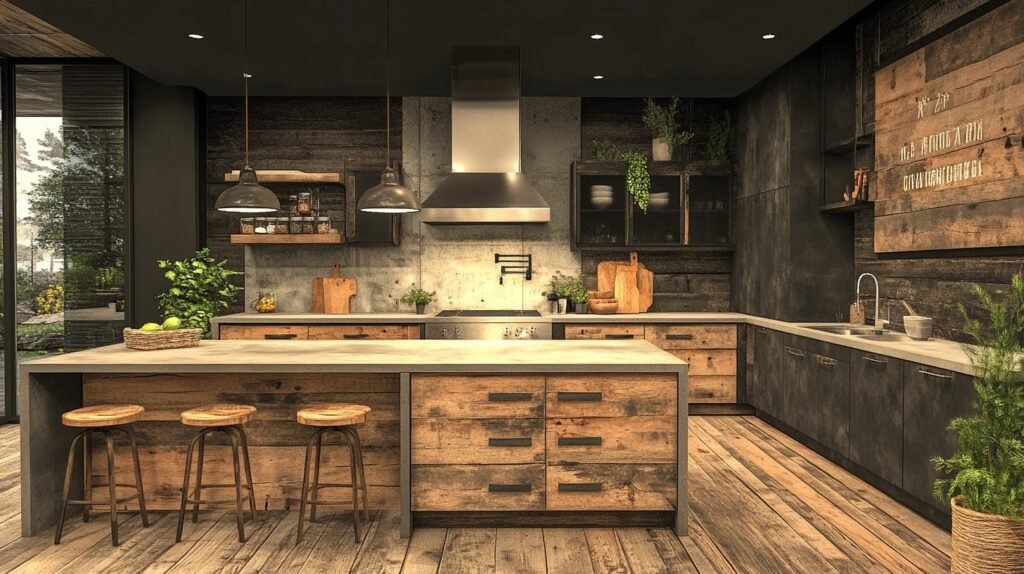 Rustic Modern Kitchen