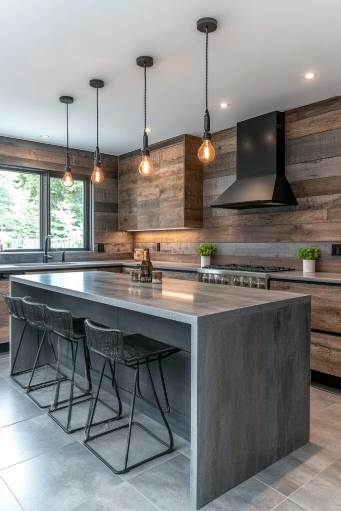 Rustic Reinvented Modern Kitchen