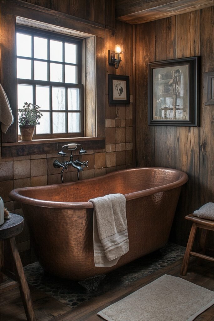 Rustic Washroom Haven