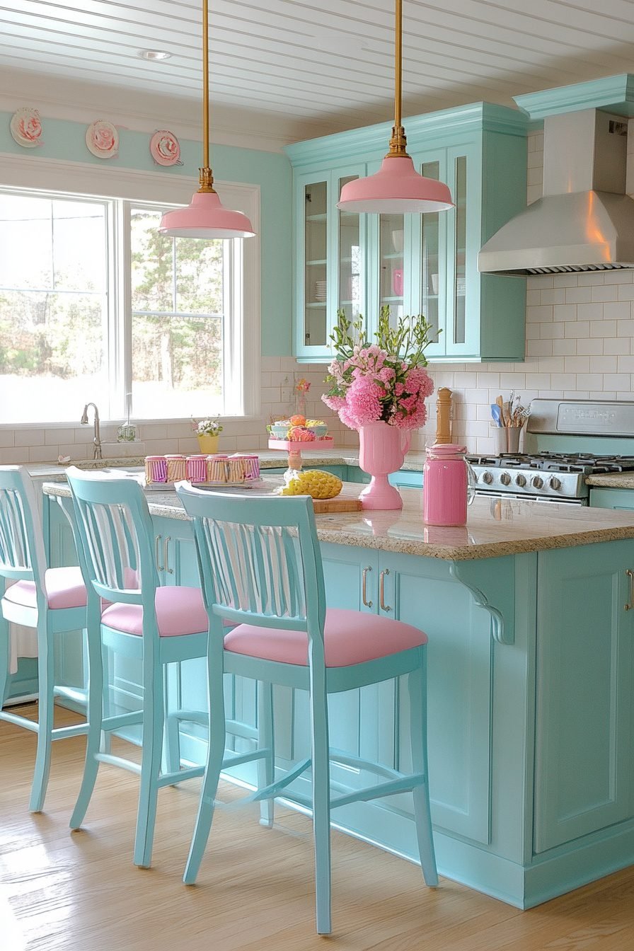 29 Coastal Boho Kitchen Ideas To Blend Beachy And Bohemian Styles ...