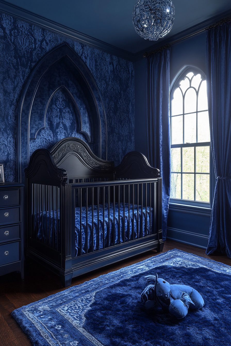29 Western Gothic Nursery Ideas To Blend Gothic Flair With Comfort ...