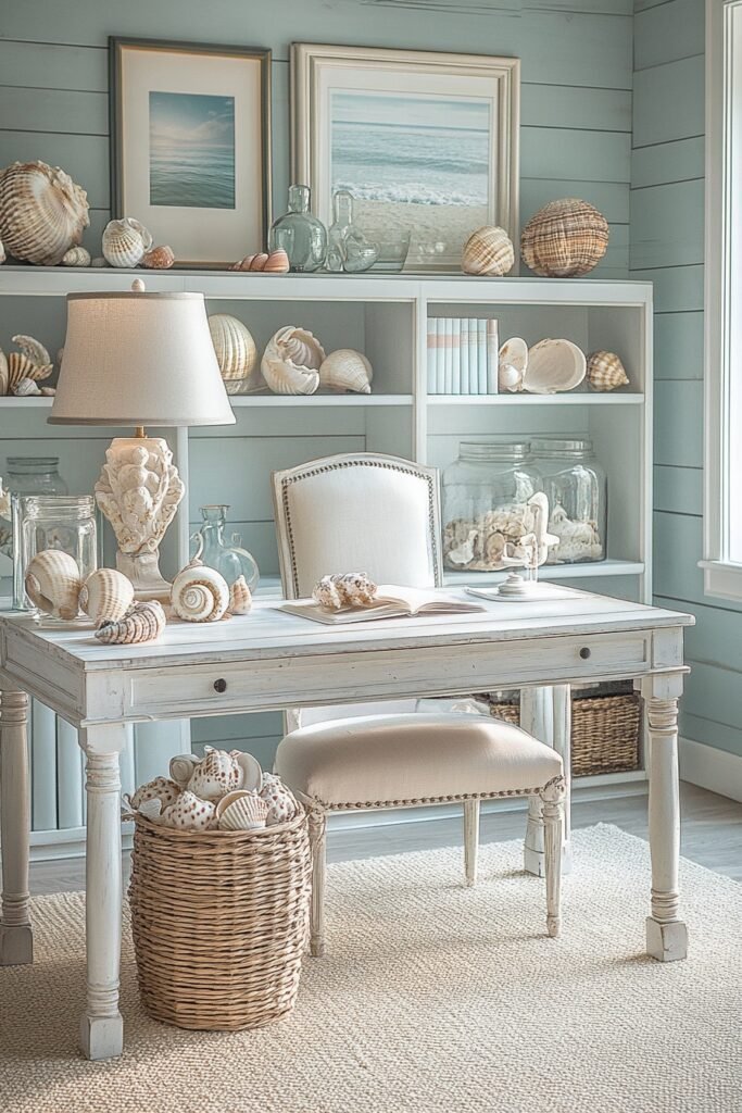 Seashell Study Nook