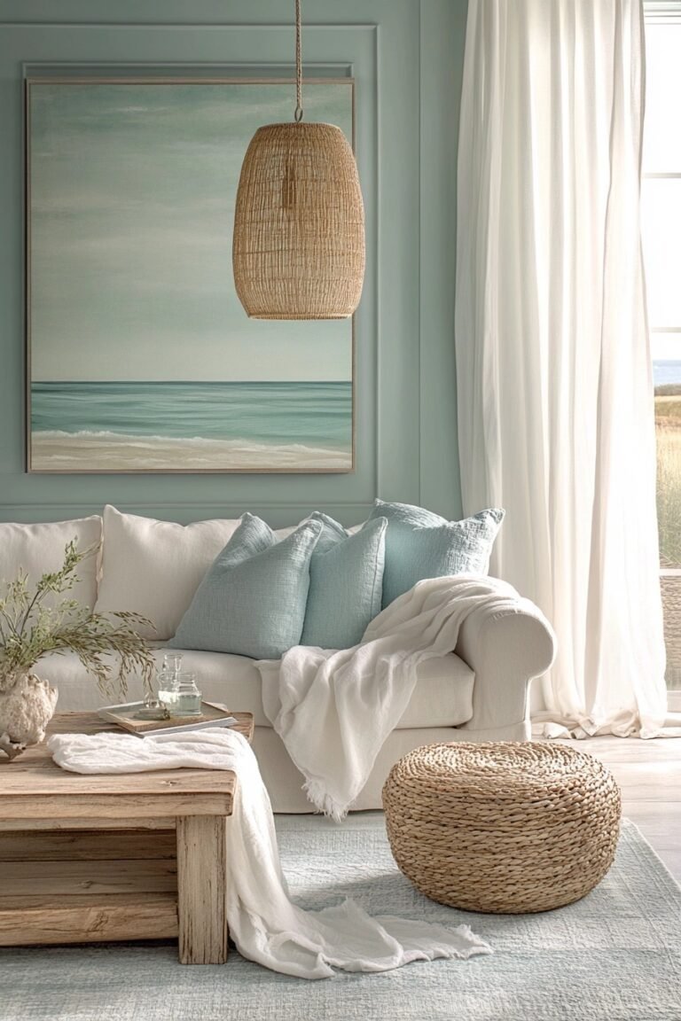 29 Coastal Preppy Living Room Decor Ideas To Infuse Your Space With