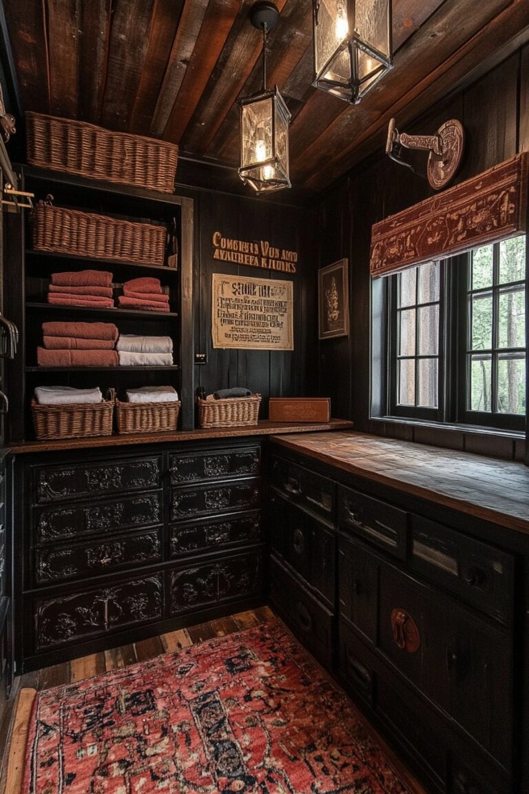 Western Gothic Laundry Room | Learn California