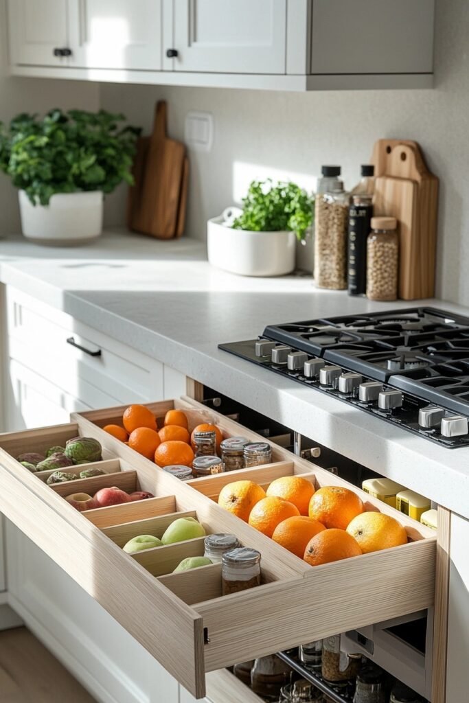 Smart Space-Saving Kitchen