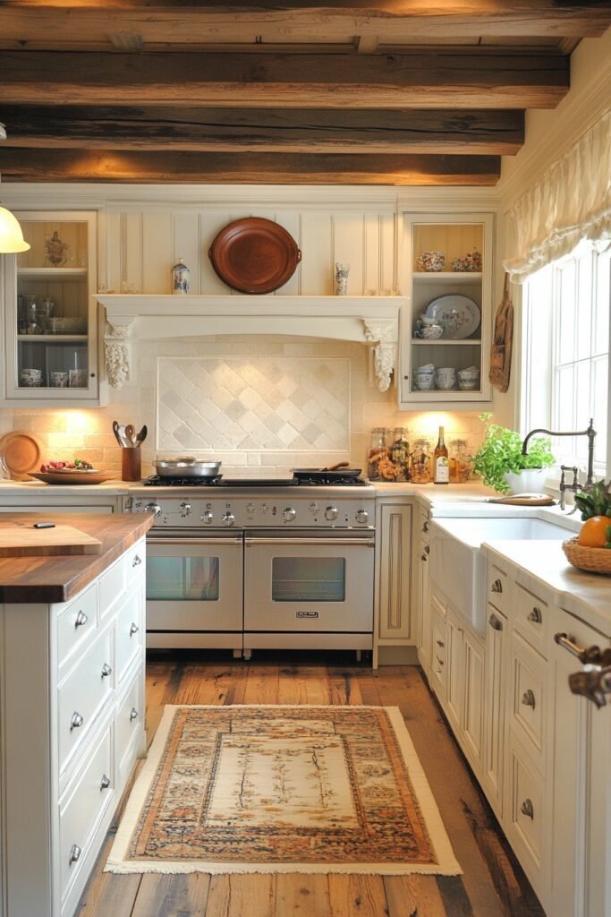 Soft Rustic Touch Kitchen