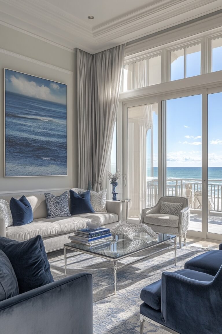 29 Coastal Apartment Decor ideas for a Breezy Feel - Coastal Modern Apartment Decor
