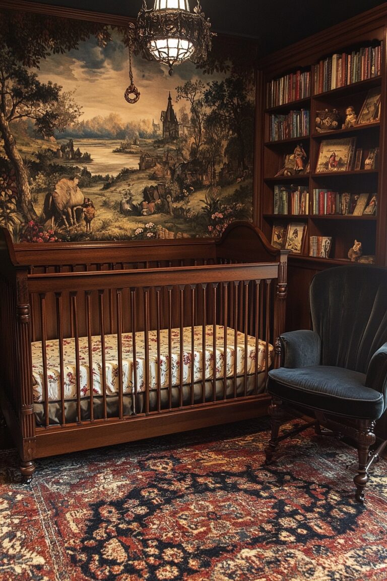 29 Western Gothic Nursery Ideas To Blend Gothic Flair With Comfort ...