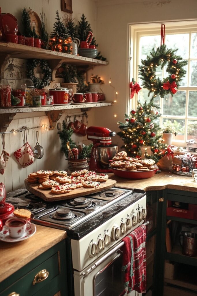 Traditional Holiday Kitchen