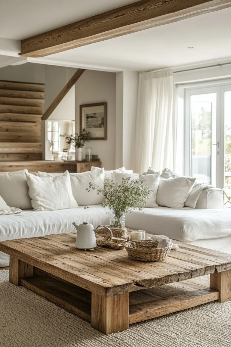 29 Modern Farmhouse Living Room Ideas To Bring Country Charm To Modern ...