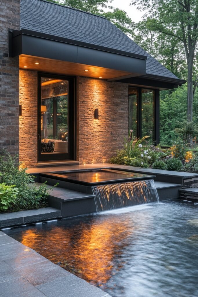 Water Features for Calm Entrances