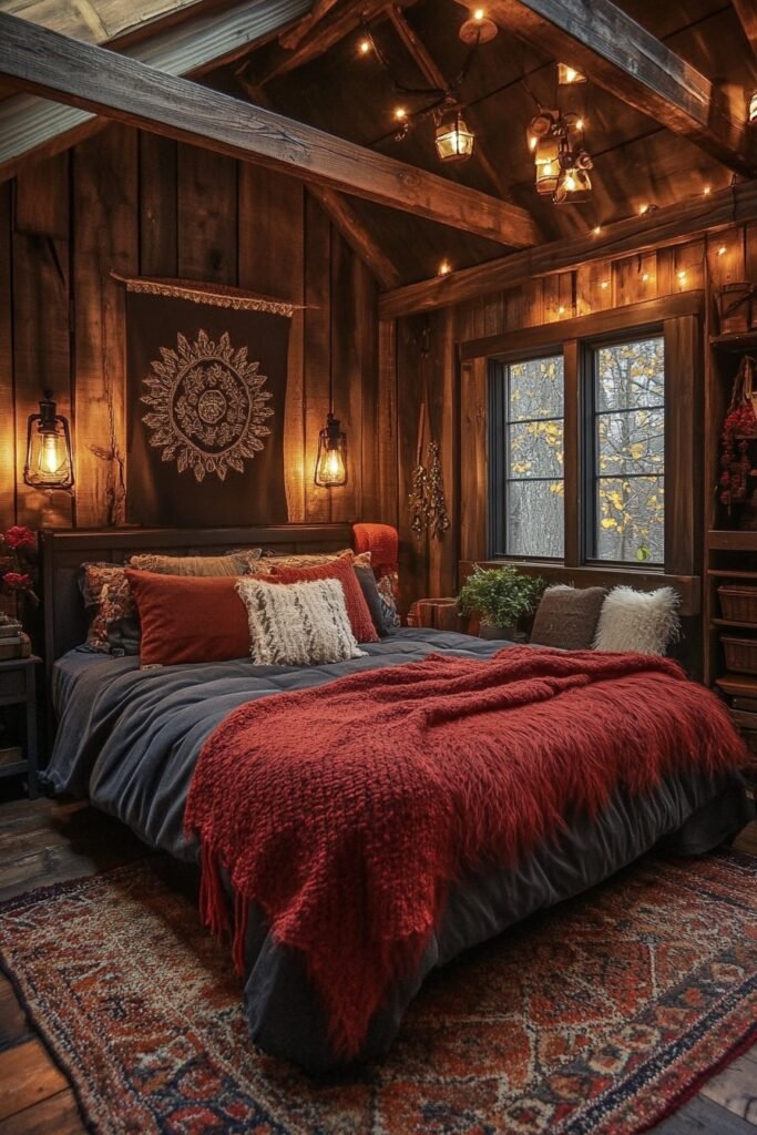 Woodland-Themed Cozy Cabin