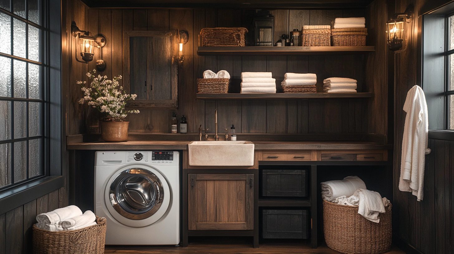 Western Gothic Laundry Room | Learn California