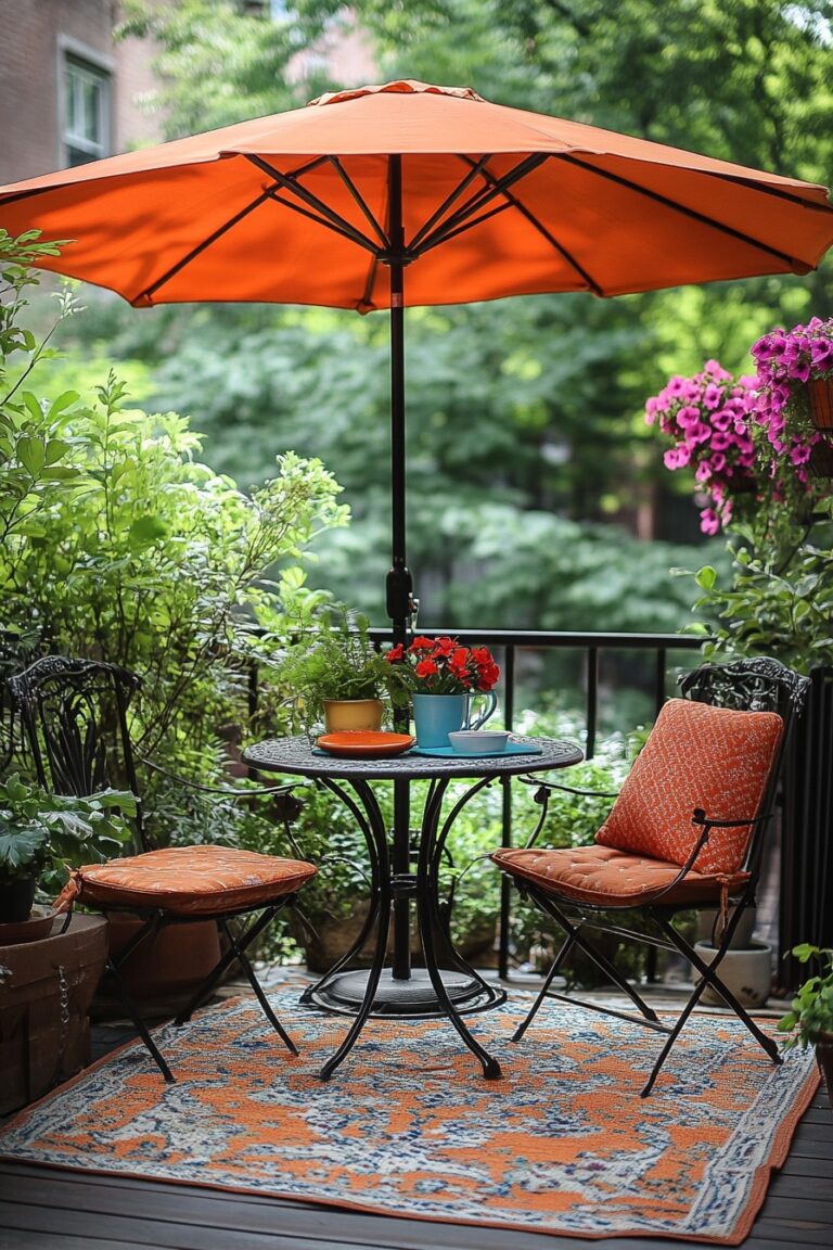 Picture of 29 Tiny Apartment Patio Ideas For Creating An Inviting Outdoor ...