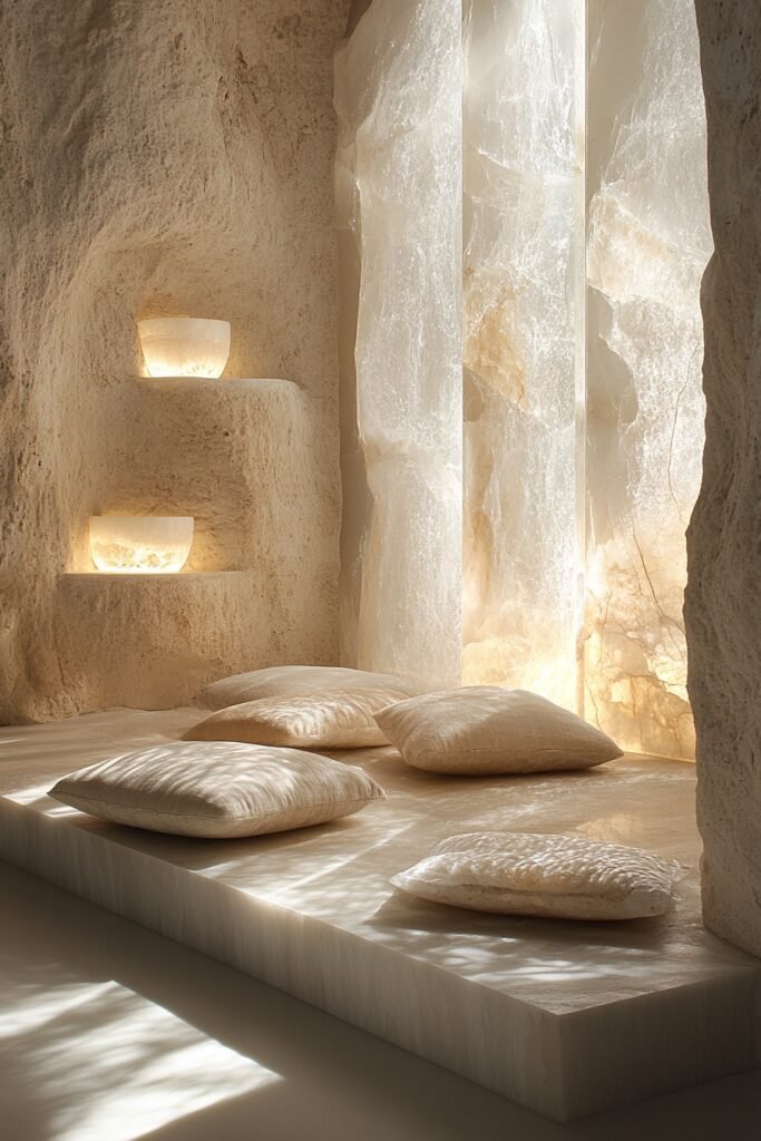 Alabaster Meditation Corner