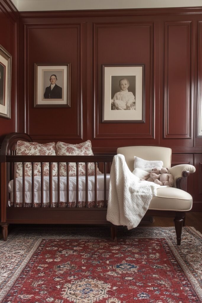 Aristocratic Heritage Luxe Nursery