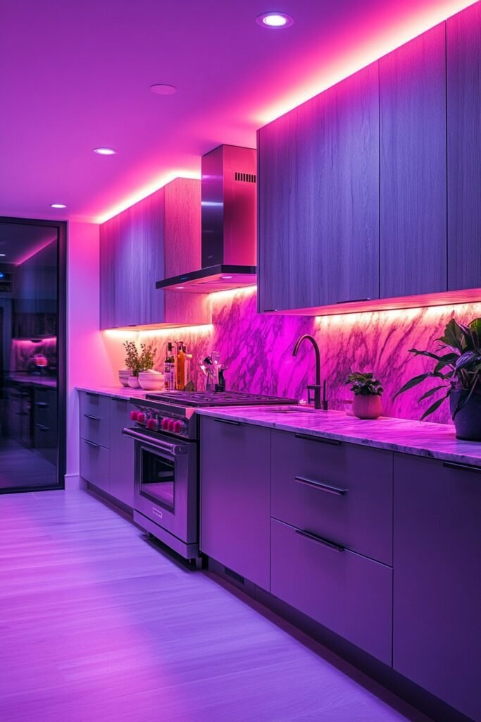 Aurora Inspired Kitchen