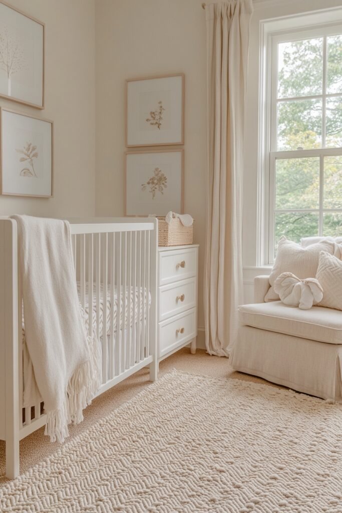 Balanced Neutral Nursery Design