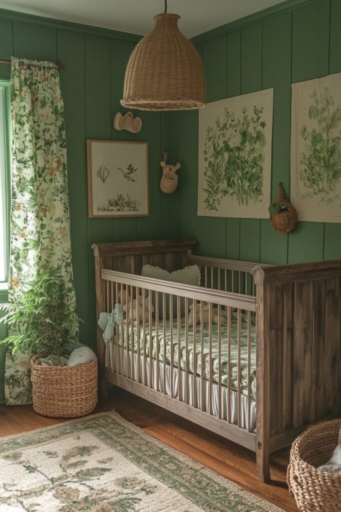 Botanical Neutral Nursery Design