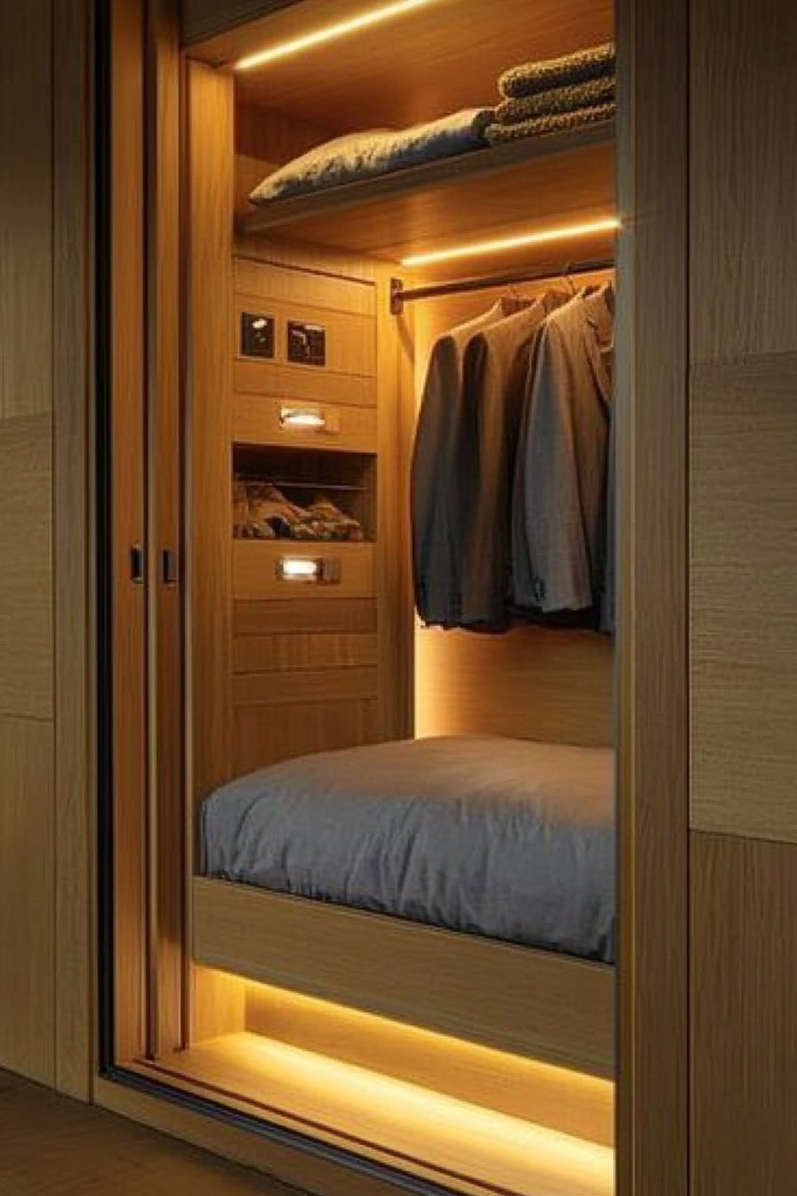 29 Tiny Apartment Closet Ideas To Keep Your Space Organized And Stylish - Learn California