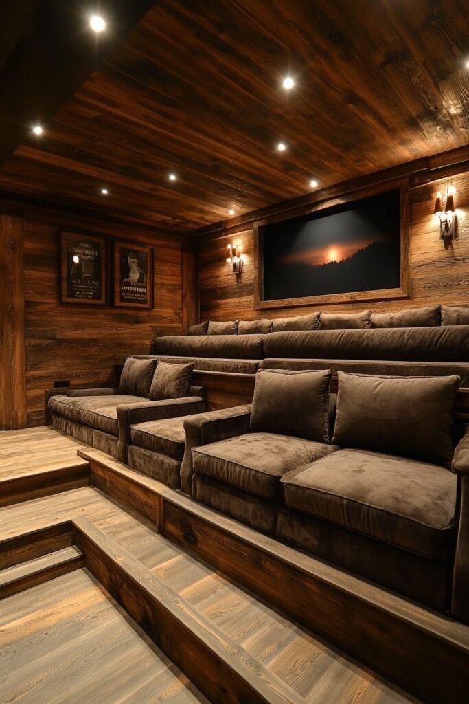 Cabin Home Theater