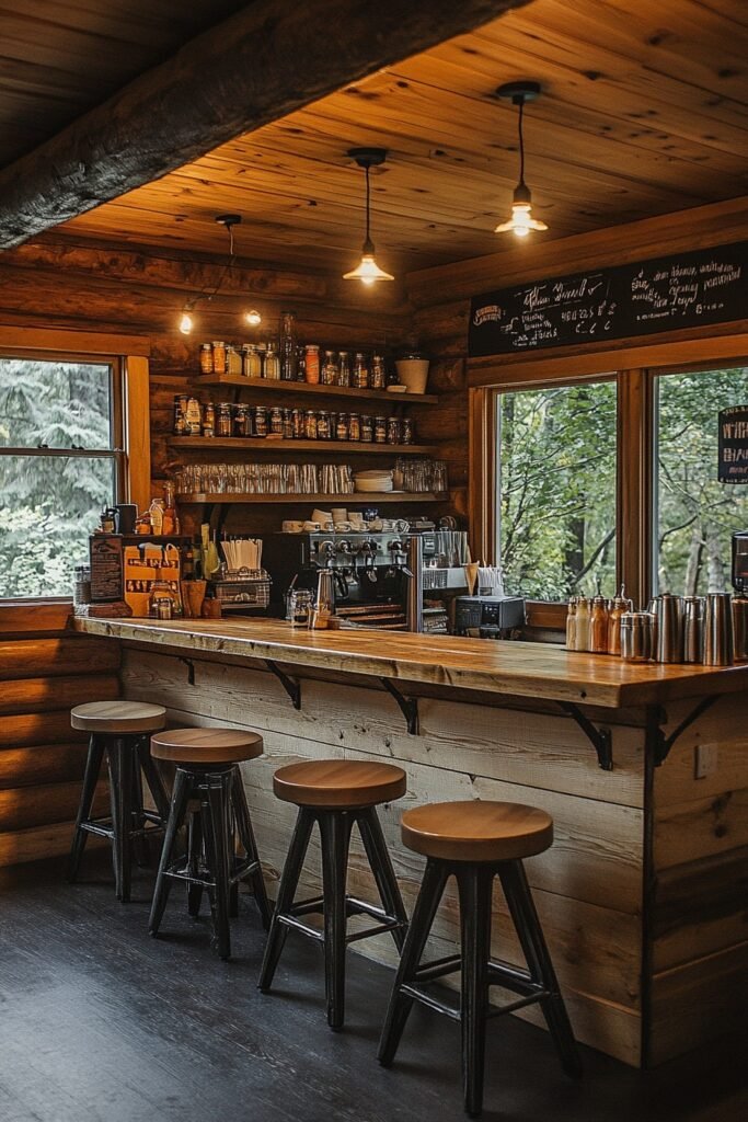 Casual Cabin Breakfast Bar