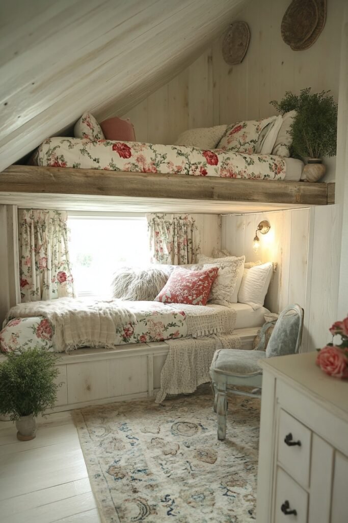 Charming Cottage Loft Bed