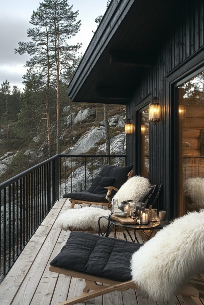 Clearview Cabin Balcony