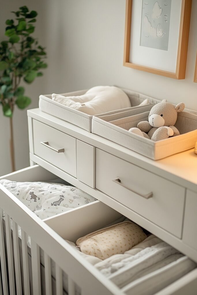 Clever Storage Baby Room