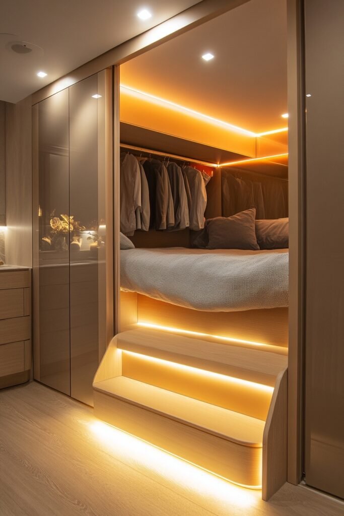 Closet Loft Bed Combo