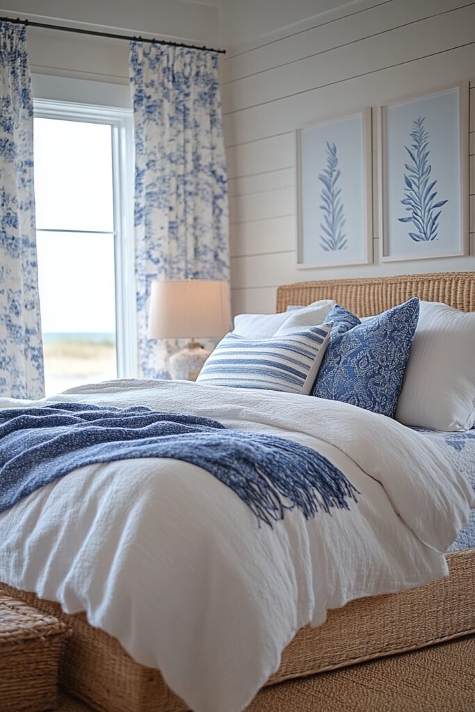 Coastal Charm Boho Room