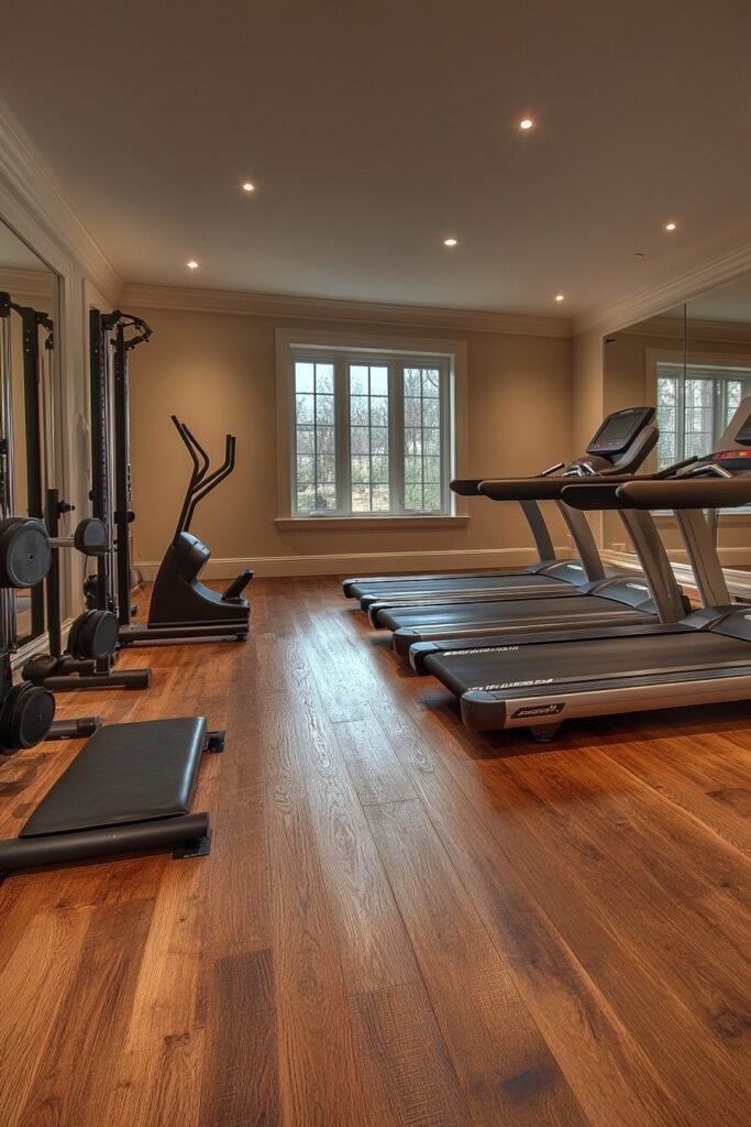 Compact Loft Fitness Corner