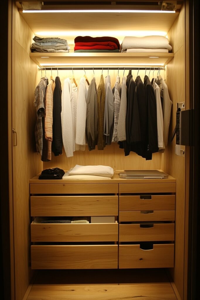 Compact Wardrobe Designs