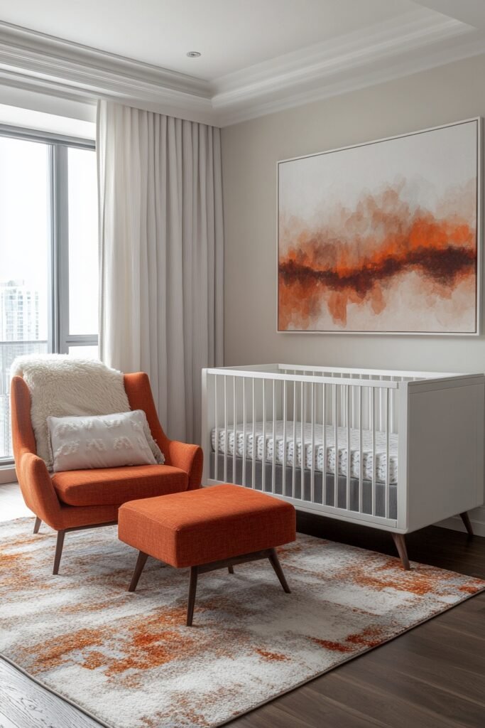 Contemporary Clean Lines Neutral Nursery